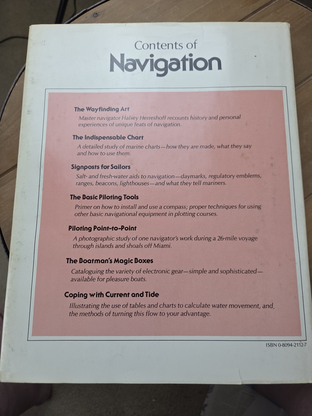 Navigation Coffee Table Book - Red - - Picture 4 of 13